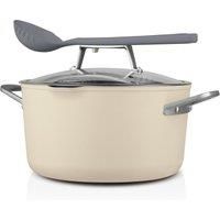 Ninja Foodi 8-in-1 PossiblePot with ZEROSTICK, Roasting/Steaming Rack, Strainer, Utensil, Glass Lid, 6.6L, Induction Compatible, Oven Safe to 260°C, Dishwasher Safe,Vanilla Bean CW202WHUK