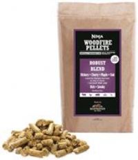 Ninja XSKOGRBLPL2UK Woodfire Pellets, Robust Blend 900g Bag, Up to 20 Cooking Sessions, Hardwood Pellets, Only for use with Ninja Woodfire Electric BBQ Grill (OG700 Series)