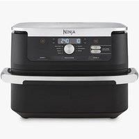 Ninja Foodi FlexDrawer Air Fryer, Dual Zone with Removable Divider, Large 10.4L Drawer, 7-in-1, Air-Fryer Uses No Oil, Air Fry, Roast, Bake, Max Crisp, Non-Stick Dishwasher Safe Parts, Black AF500UK