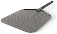 Ninja Woodfire Pizza Peel for Outdoor Oven OO101UK, Lightweight Perforated Pizza Peel, Rust-Resistant Pizza Paddle for 12" Pizzas, XSKOOVPZPLEUK, Black