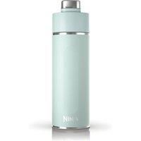 Ninja Thirsti Water Bottle and Flask 530 ML with Leak-Proof Lid, Designed for Carbonated, Hot & Cold Drinks, Ideal for Travel & Sports, Triple Insulated, Stainless Steel Bottle, Mint, DW1801EUUKMT
