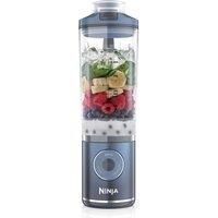 Ninja Blast Max Portable Blender, 570ml, Rechargeable Battery, Blending Cup & Leak-proof Lid, 3x Blend Functions, Makes Smoothies, Protein Shakes, Blends Ice & Frozen Fruit, Navy BC251UKNV