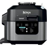 Ninja Speedi 12-in-1 Multi-Cooker, Air Fryer and Slow Cooker, 5.7L Cooking Pot, Meals for 4 in Minutes, Air Fry, Steam, Grill, Bake, Roast, Sear, Slow Cook and More, Grey ON500UK