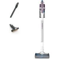 Shark PowerPro Cordless Stick Vacuum Cleaner, Lightweight, Floor Detect Technology, Anti-Hair Wrap Technology, Anti-Allergen Complete Seal, Handheld mode, Silver, Mauve, IZ370UK
