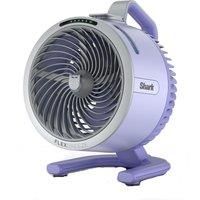 Shark FlexBreeze HydroGo Cordless Fan, Powerful Portable Fan with Misting, Indoor & Outdoor Cooling, Quiet & Durable, Compact & Lightweight, Up to 20m Airflow, Lilac FA050UKLV