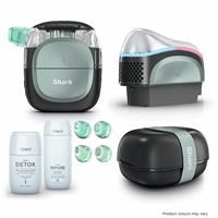Shark FacialPro Glow Skincare Set Exfoliation Hydration & Sculpting Black