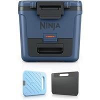 Ninja FrostVault 30QT/28L Wheeled Cooler with Dry Zone Lakeshore Blue FB230UKBL
