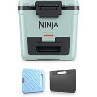Ninja FrostVault 30QT/28L Wheeled Cooler with Dry Zone Seafoam Blue FB230UKMT