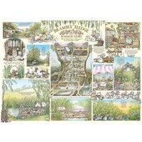 Cobble Hill 1000 Piece Puzzle Brambly Hedge Summer Story-Sample Poster Included