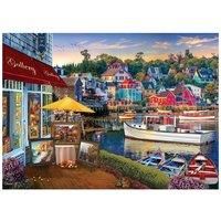 Cobble Hill 1000 Piece Puzzle Harbor Gallery-Sample Poster Included