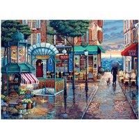 Cobble Hill 1000 Piece Puzzle Rainy Day Stroll-Sample Poster Included
