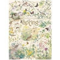 Cobble Hill 1000 Piece Puzzle Country Diary: Spring-Sample Poster Included