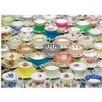 Cobble Hill Teacups Jigsaw Puzzle (1000 Pieces)