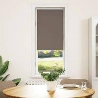Roller Blind Blackout Coffee 50x130 cm Fabric Width 45.7 cm Polyester