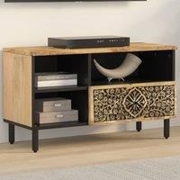 TV Cabinet 80x33x46 cm Solid Wood Mango