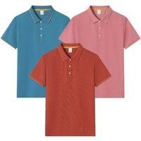 Men'S Breathable Business Polo Shirt - Quick-Dry, Wrinkle-Resistant, Smart-Casual Style