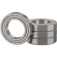 pcs Ball Bearings Bearing Steel and XIKE 4 6009ZZ 45x75x16mm, 6009-2Z