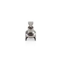 Le Creuset Metal Crown Sparkling Wine Stopper, Model SW-101, Perfect for Champagne, Black Nickel with LC Logo, 59989016000625