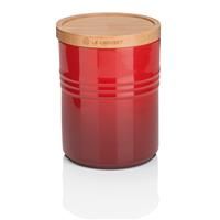 Le Creuset Stoneware Medium Storage Jar Cerise