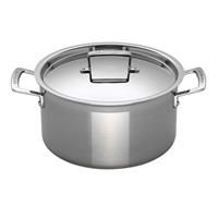 Le Creuset 24cm Signature Stainless Steel Casserole With Lid