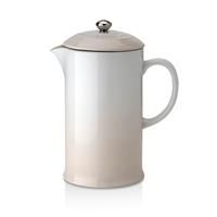 Le Creuset PG8200-10716 French Press, 27 OZ, Meringue