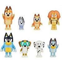 Bluey/'s Family and Friends Figure 8-Pack, 2.5-3 inch Figures