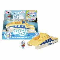 Bluey City Cat Boat Playset