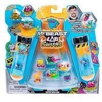 MrBeast Lab Swarms Atomic Series 12 Pack – Panther Claws, Add Water, Shake the Test Tube and Reveal 2 of 12, 1-inch (2.5 cm) MrBeast Swarms Collectible Micro Beasts. 85+ to collect!