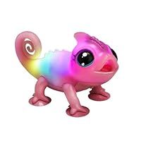 Little Live Pets - Nova The Bright Light Chameleon, Interactive Color Change Up Toy, 30+ Sounds and Emotions, So Many Moods, Repeats Back, Beat Detection (Batteries Included, For Kids Ages 5+), 26365