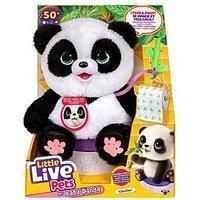 Little Live Pets My Baby Panda ChuChu|Interactive Pet with 50+ Sounds & Reactions, Kicks Feet, Poops, Giggles & More – Includes Potty & Repeat Play – Fun & Adorable Gift for Kids