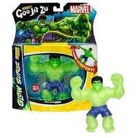 Heroes of Goo Jit Zu GLOW SURGE, Mega Glow Hulk, Super Stretchy Goo Filled Marvel Superhero Hulk With The Power to Glow-in-the-Dark