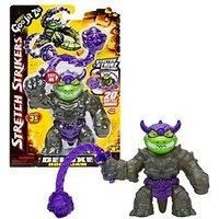 Heroes of Goo Jit Zu Stretch Strikers Deluxe Hero Pack Rock Jaw, Stretchy Action Figure with 20+ Awesome Battle Sounds