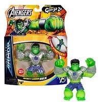 Heroes of Goo Jit Zu Marvel INFINITY ARMOR Hulk, Stretchy Action Figure, Super Stretchy With Unique Squishy Power Gel Filling