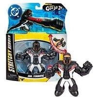 Heroes of Goo Jit Zu, DC, Mr. Terrific, Unique Super Gel Filling. Stretches Up to 3 Times Its Size