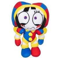 Amazing Digital Circus Deluxe Pomni Plush Figure, 8"/20.3 CM Figure Made With Premium Materials Embroidery, Collect Caine, Pomni, Kinger, Jax And Ragatha