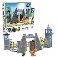 Tile Town Jurassic World Dino Escape Magnetic Tiles Playset