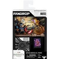 FANDROP MV03-Mavel Studios/' Avengers Endgame - Captain America VS. Thanos, Combines An Epic Diorama, Artifacts & Scene Marker Creating A Display To Enhance Any Marvel Collection, 4 To Collect