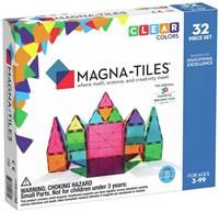 Magna-Tiles Clear Colours 32 Piece Set