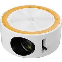 Mini Hd Portable Mobile Phone Projector- 4 Colours! - Black
