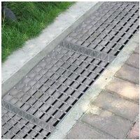 100cm W x110cm D Heavy Duty Outdoor Drain Cover Grate Galvanized Steel
