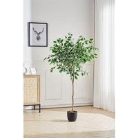 150Cm H Artificial Ficus Tree Decorative Plant in Planter