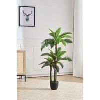 140Cm H Artificial Phoenix Fern Tree in Pot for Decoration