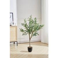 120Cm H Plant Artificial Olive Tree Potted for Decoration