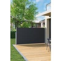 3mW x 1.6mH Retractable Outdoor Privacy Side Awning