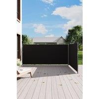 Outdoor Retractable Privacy Sunshade Double Side Awning