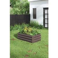 Raised Garden Bed Galvanized Steel Planter Box