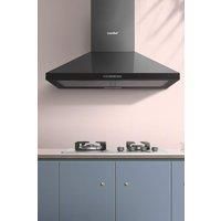 COMFEE 60 cm Chimney Cooker Hood Extractor Wall Mounted Range Hood with LED