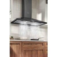 COMFEE 90cm Chimney Cooker Hood Wall Mounted Range Hood Extractor with LED