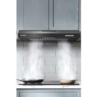 COMFEE 60cm Visor Cooker Hood Under Cabinet Range Hood Wall Mounted Extractor with LED