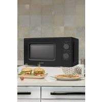 Comfee 700w 20L Microwave Oven with Turnable Glass, Quick Defrost Function, 5 Power Levels, Kitchen Manual Timer